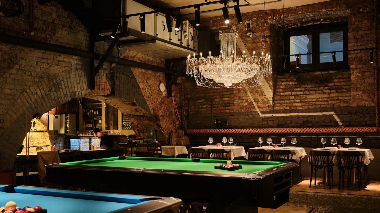 Интерьер бар Богема