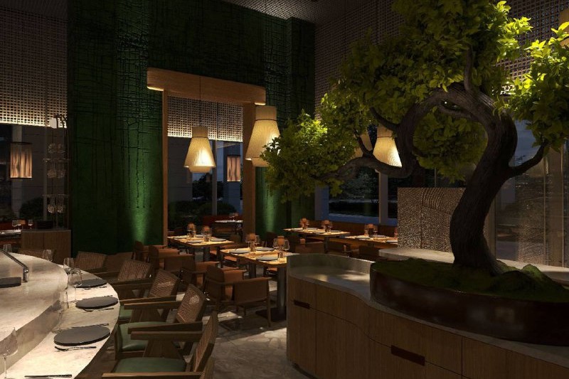 Интерьер ресторан Kong