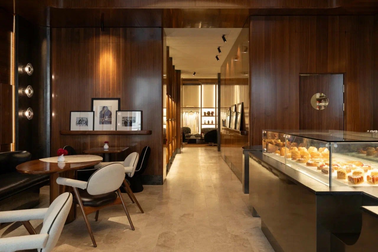 Интерьер кафе Edomo