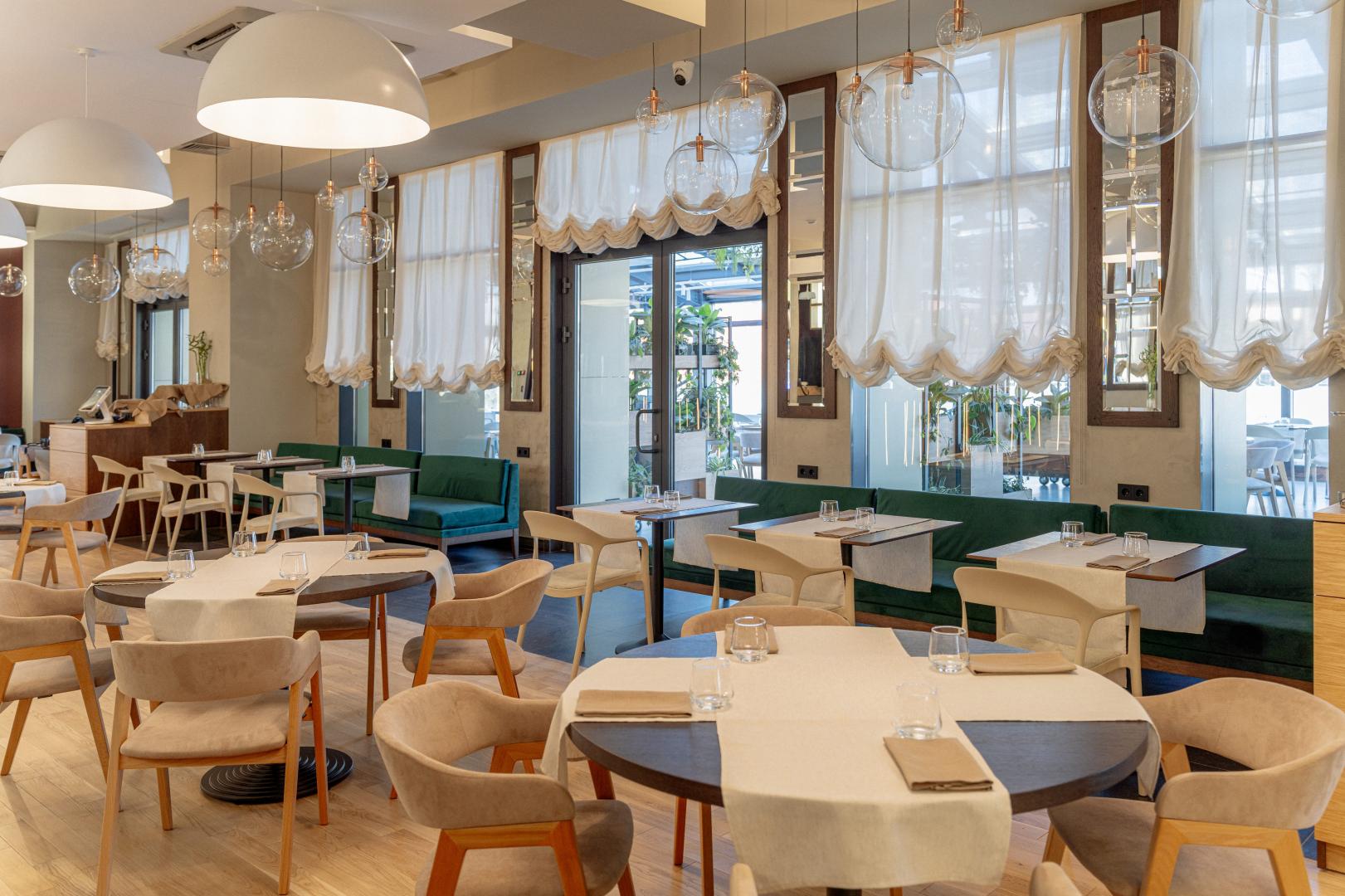 Интерьер ресторан Луч