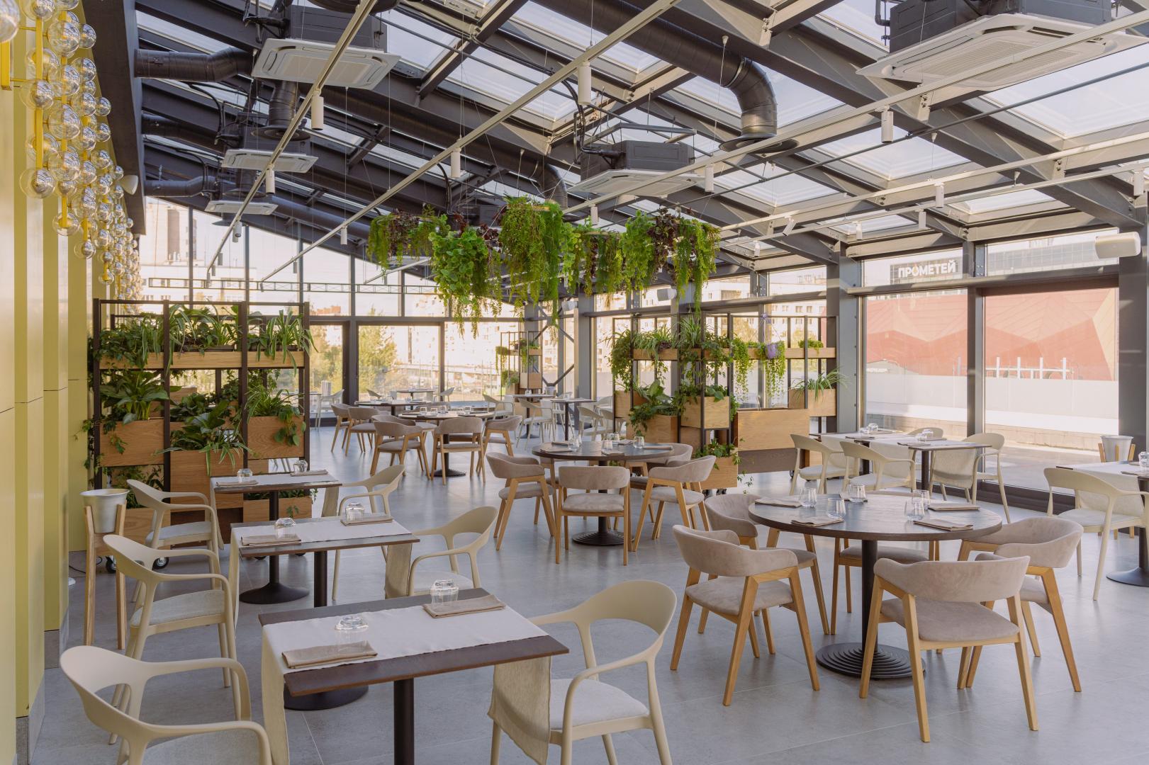 Интерьер ресторан Луч