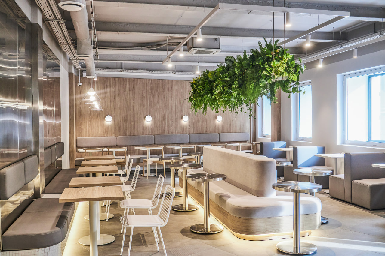 Интерьер ресторан Kamel Smash Burger