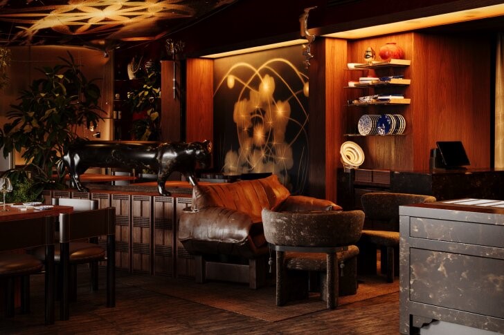 Интерьер ресторан Self Edge Chinois