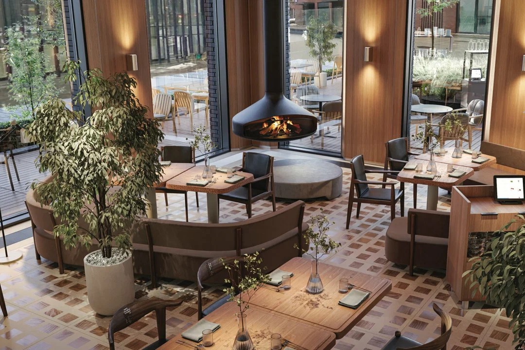 Интерьер ресторан Lac