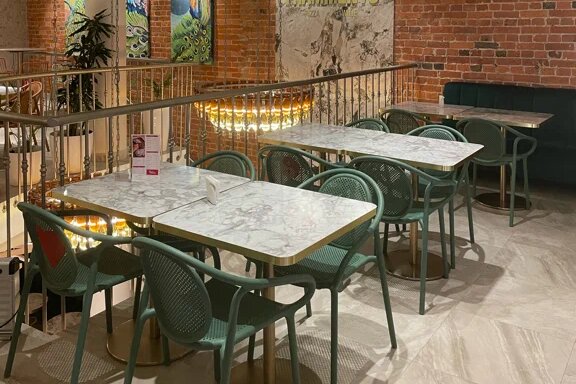 Интерьер ресторан Оливка