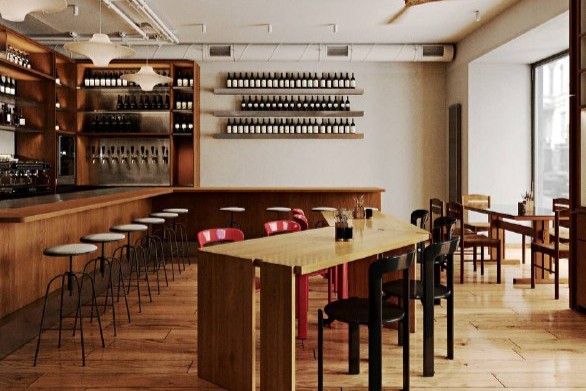 Интерьер кафе House of Jade