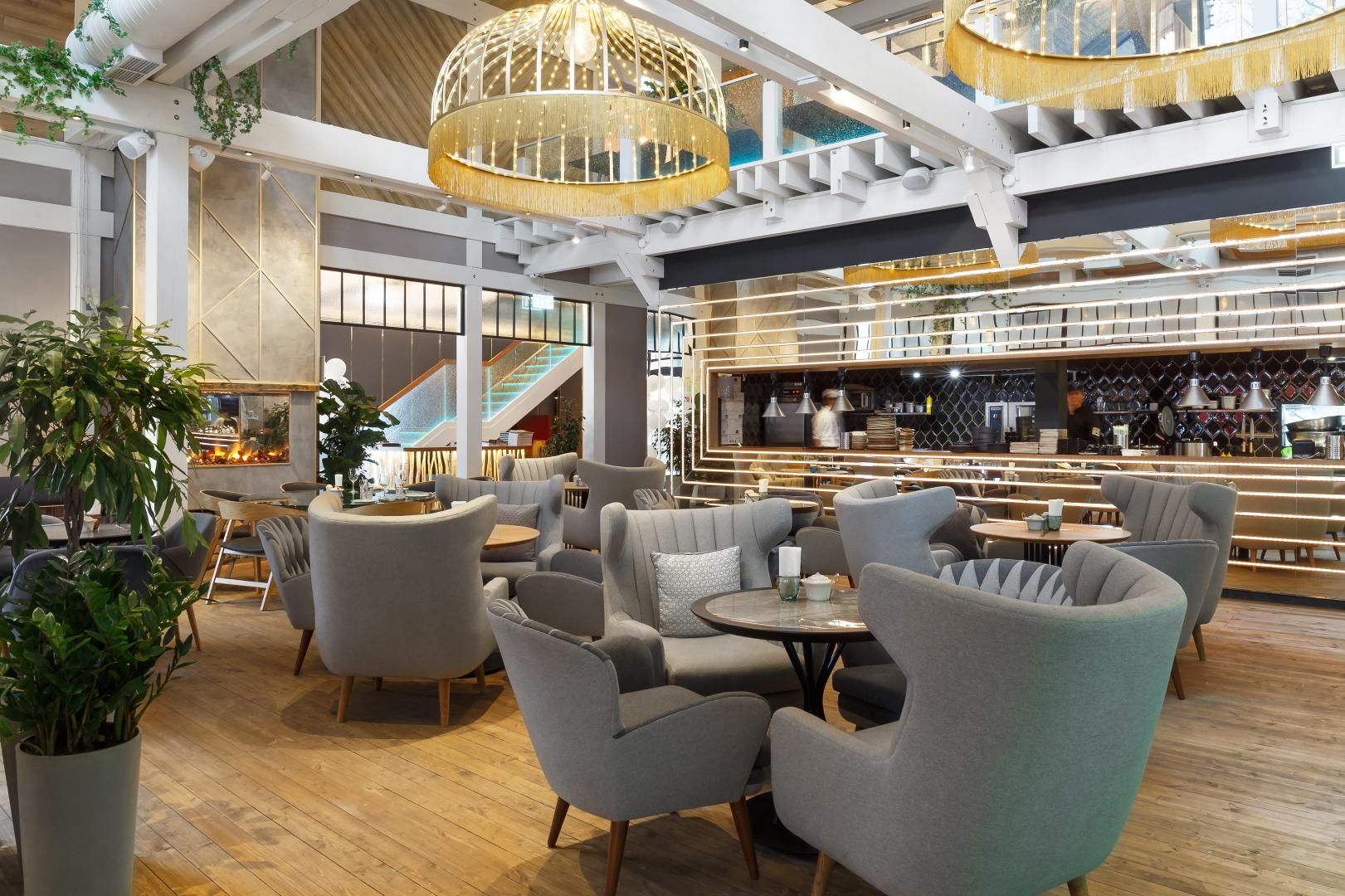 Интерьер ресторан Vasilchuki Chaihona №1