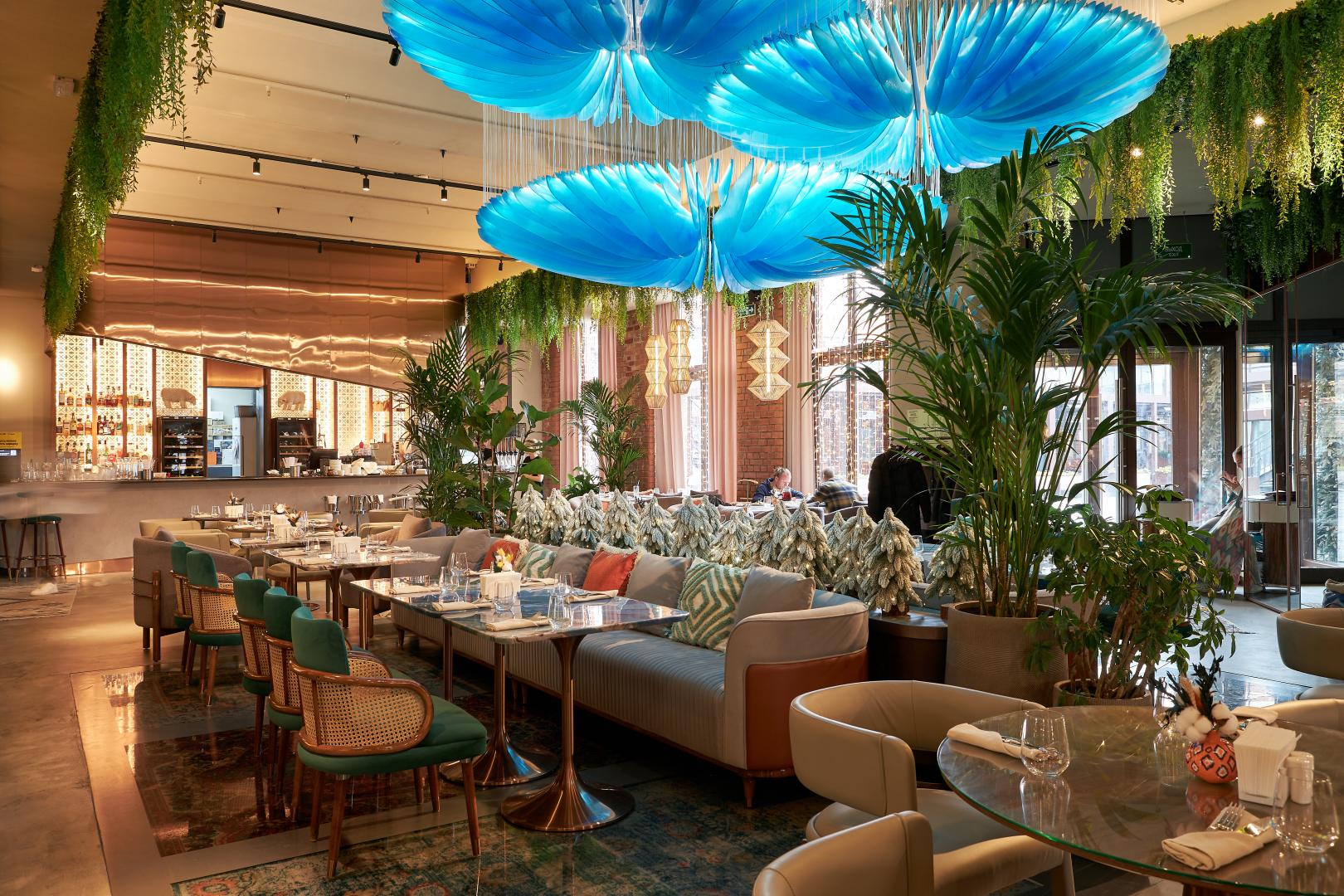 Интерьер ресторан Vasilchuki Chaihona №1