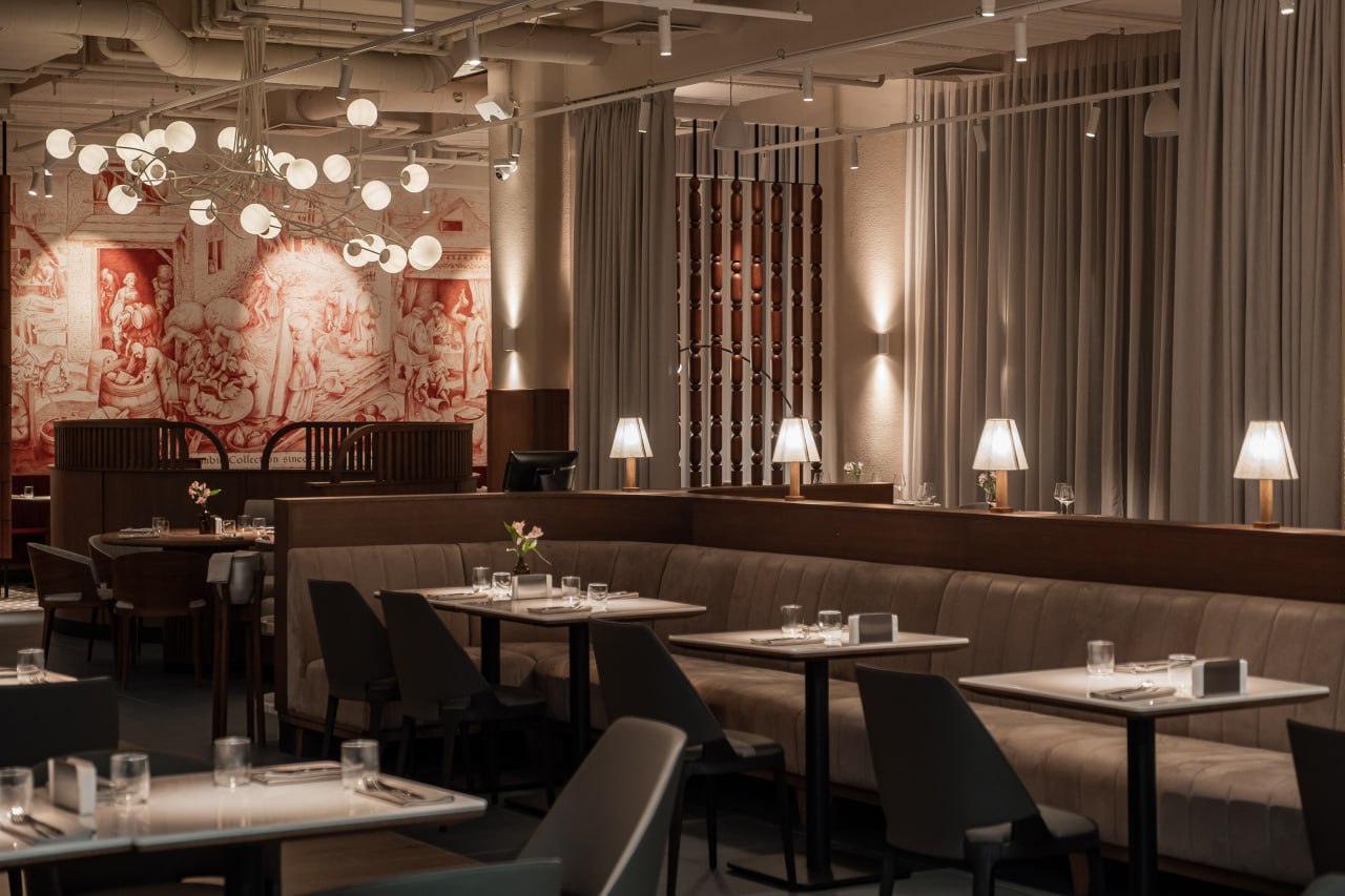 Интерьер ресторан Lambic Сollection