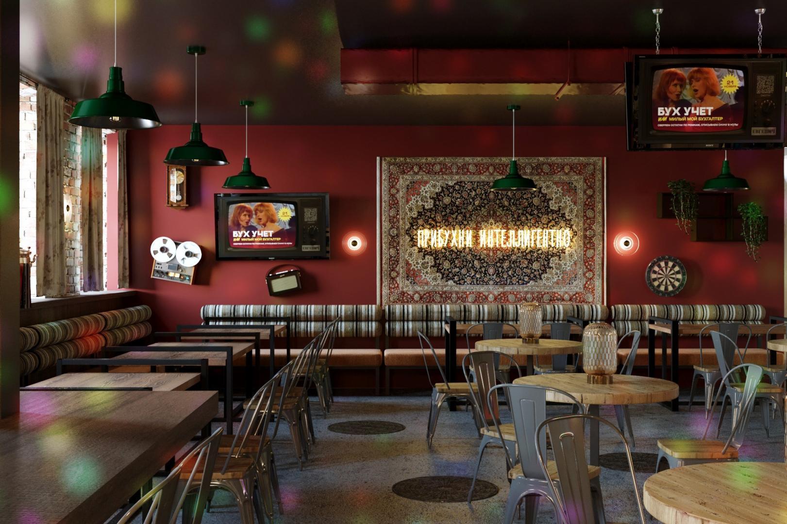 Интерьер бар Евгенич