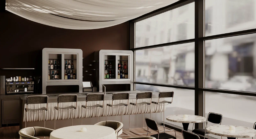 Интерьер ресторан Mür