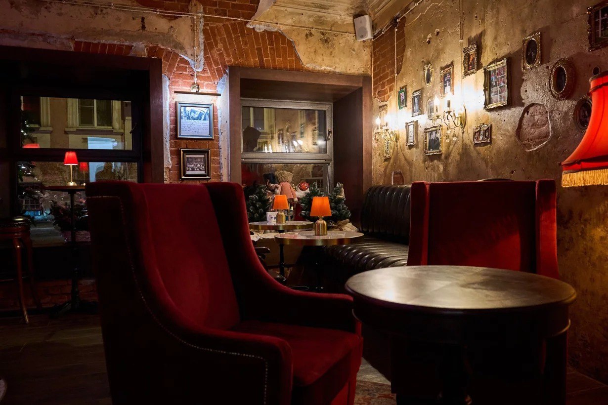 Интерьер бар Sobranie XIX