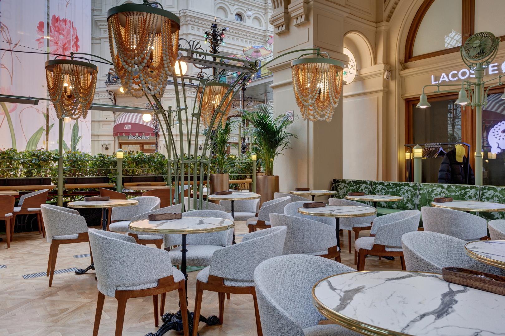 Интерьер ресторан Ava Cafe