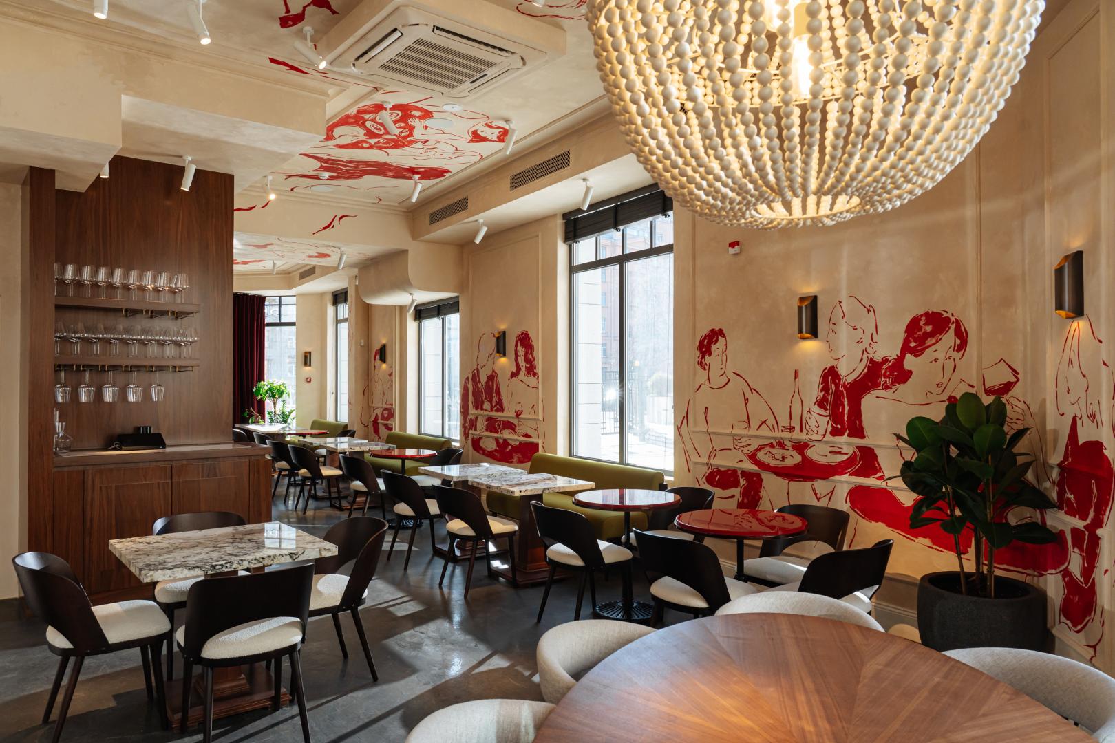 Интерьер кафе Бистротека