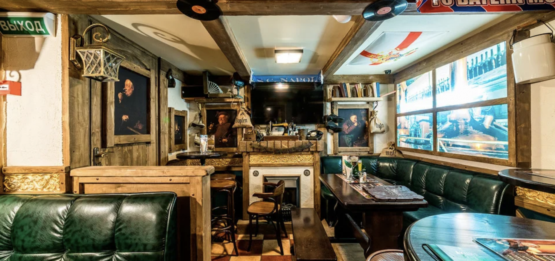 Интерьер бар Beer House