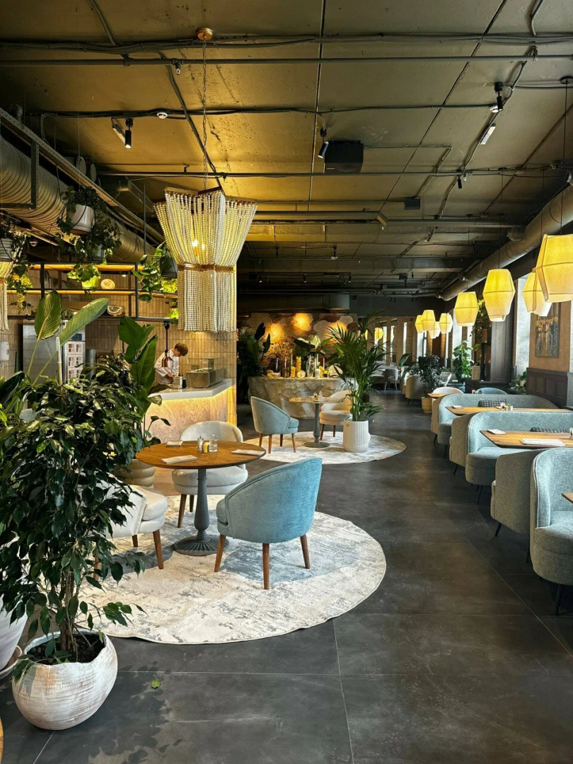 Интерьер ресторан Osteria Mario