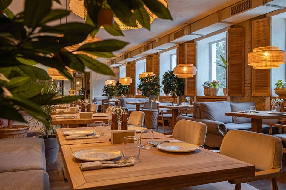 Интерьер ресторан Casa di Nonna