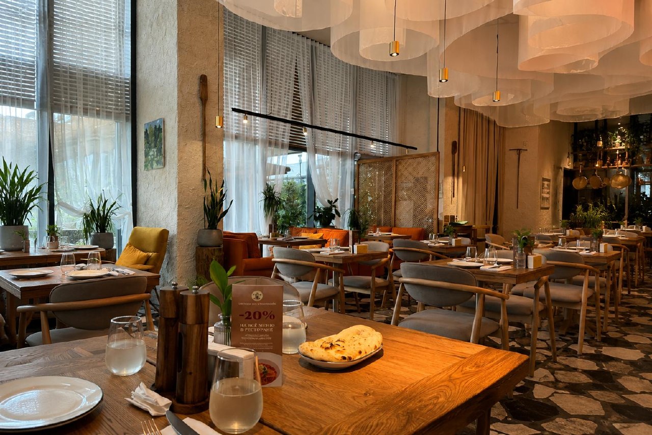 Интерьер ресторан Osteria Da Fortunata