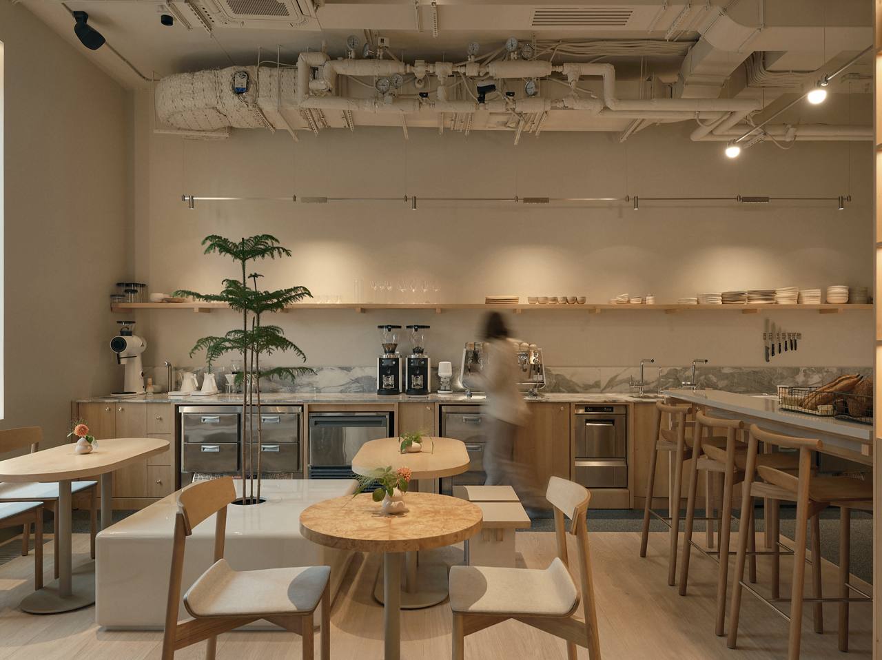 Интерьер кофейня ABC Coffee Roasters