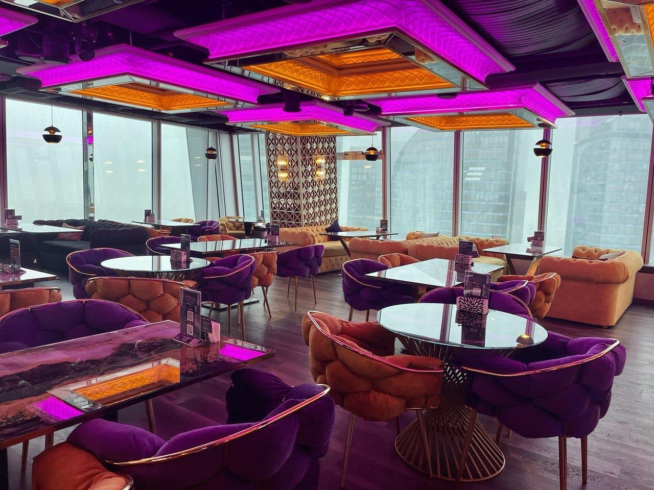 Небо лаунж. Nebo Lounge Bar Москва Сити.