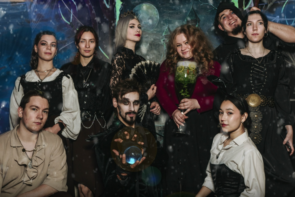 Новогодняя ночь магии и волшебства