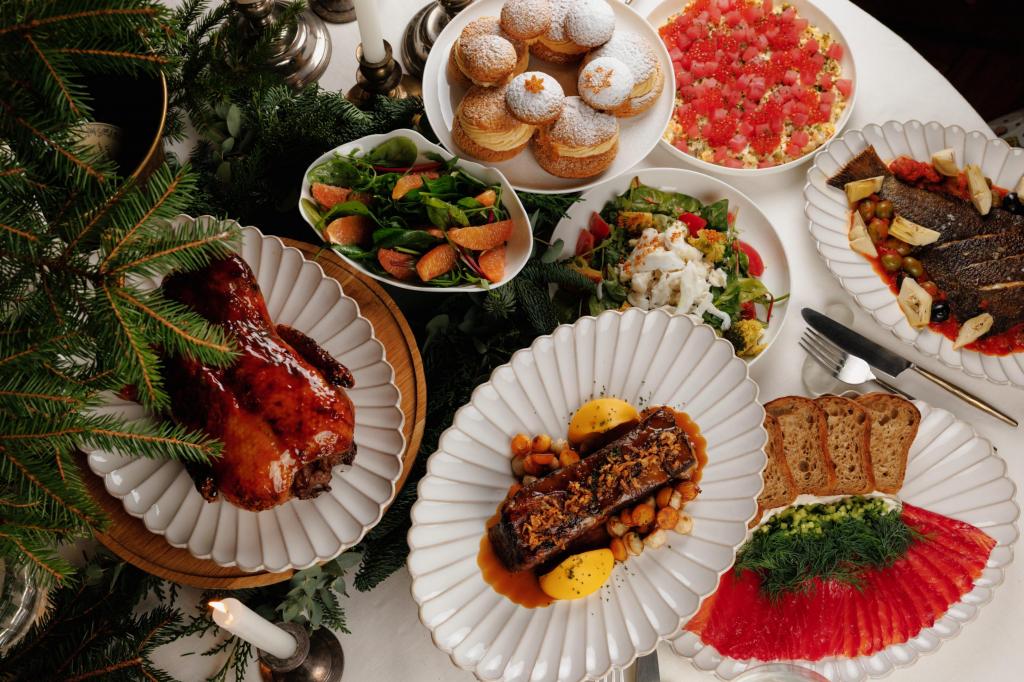 Новогодний стол