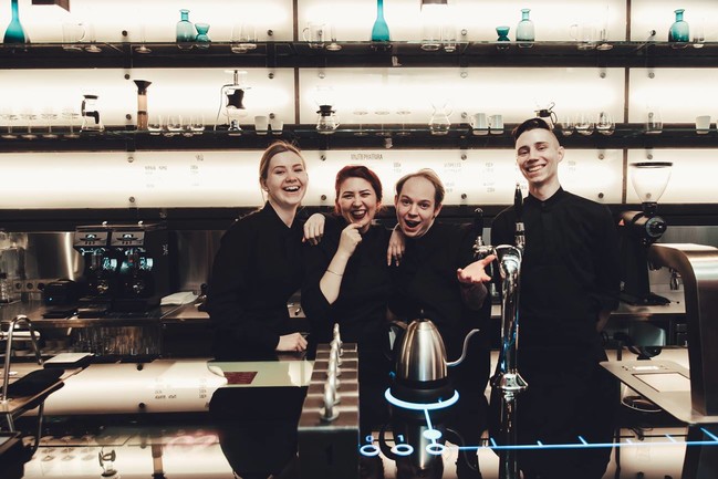 На площади Льва Толстого открылся кофейно-винный бар «Кофе Lab»