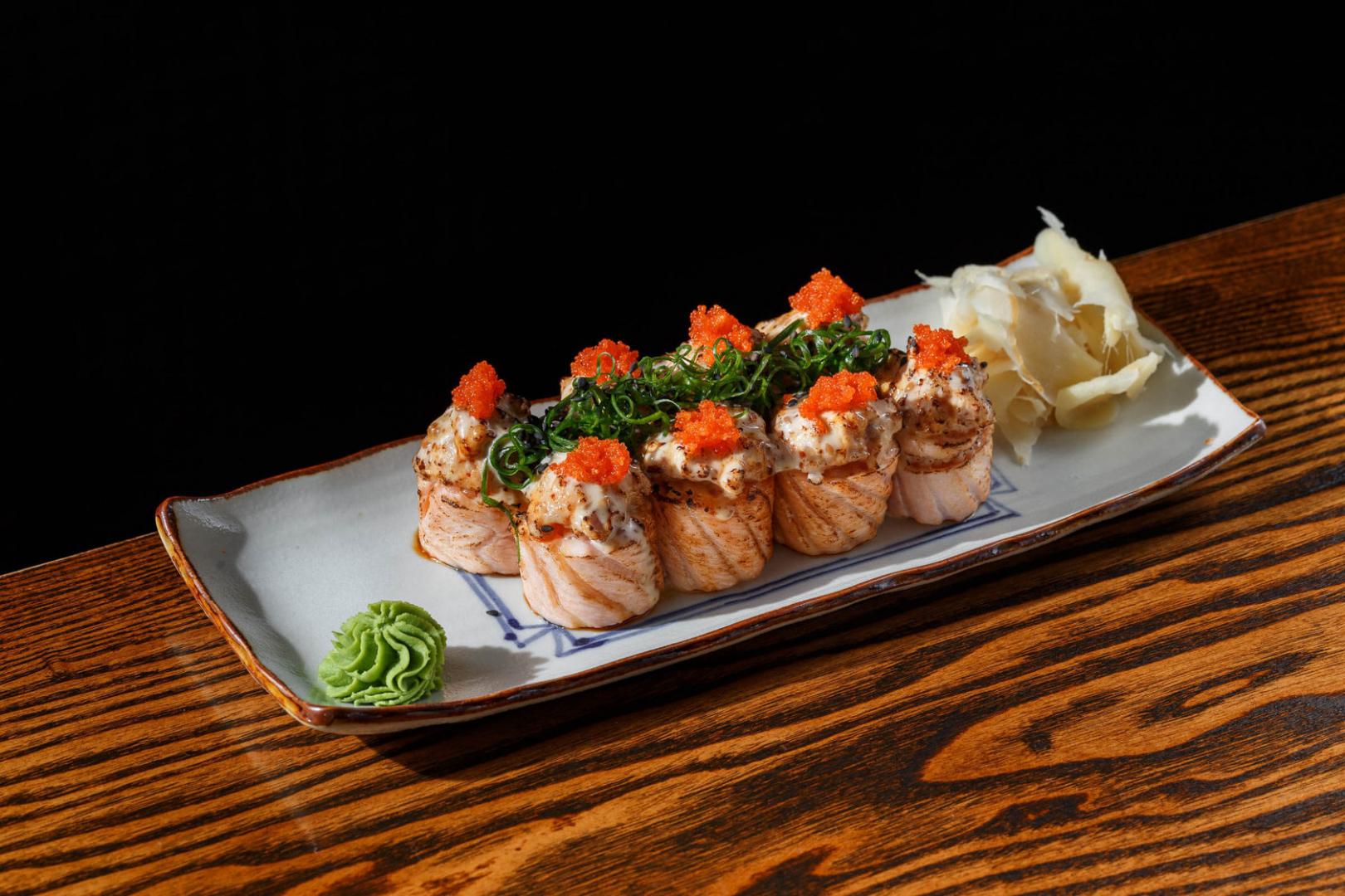 Рецепт суши запеченные с красной рыбой фото 37