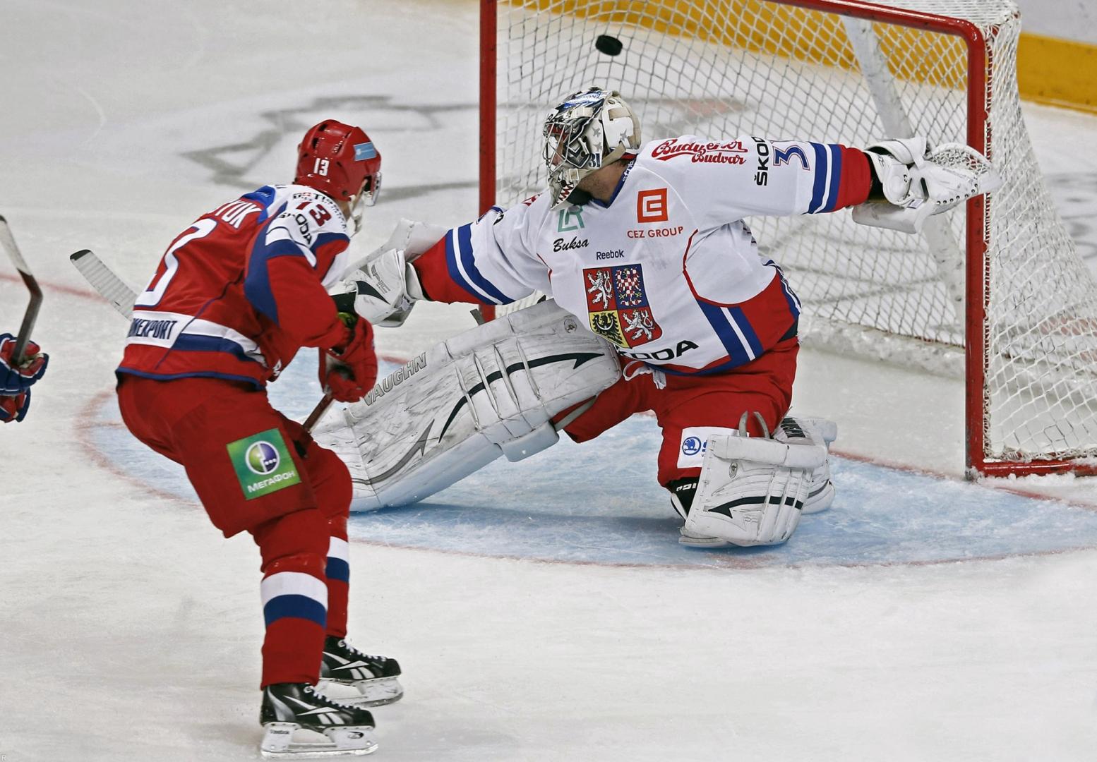 Хоккей. Россия — Чехия