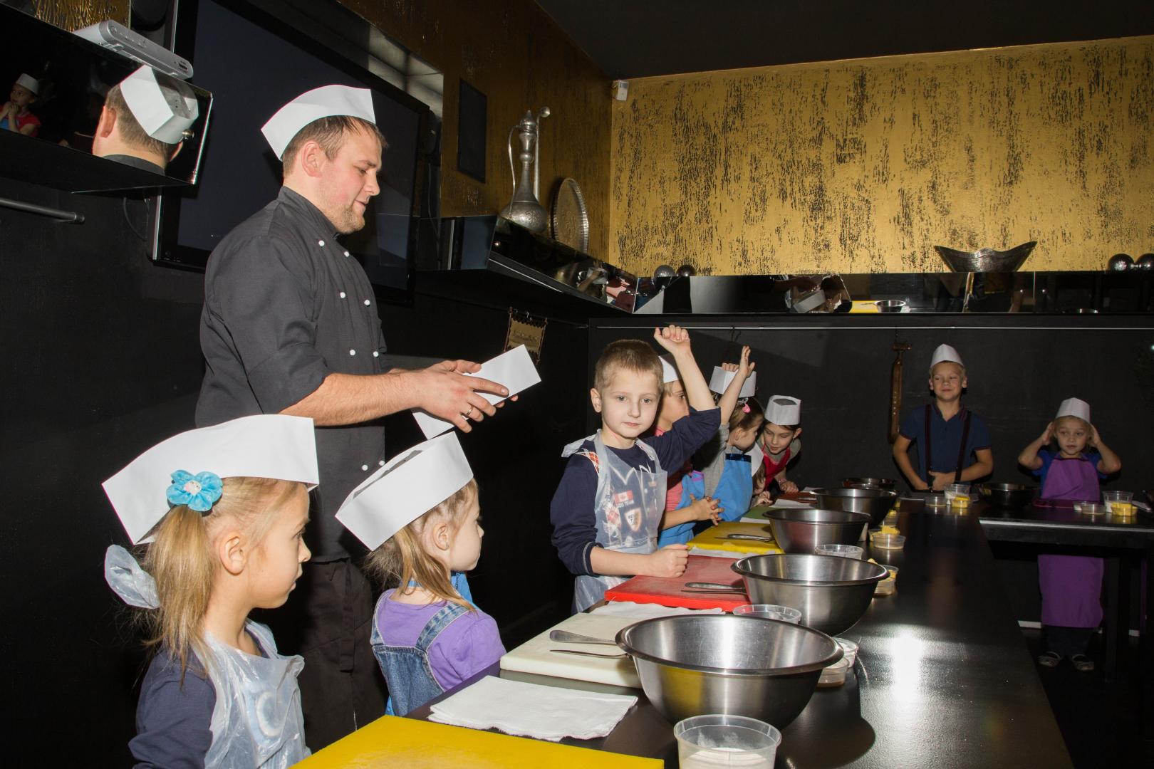 Кулинарный мастер-класс для детей в Золотая Or'Da