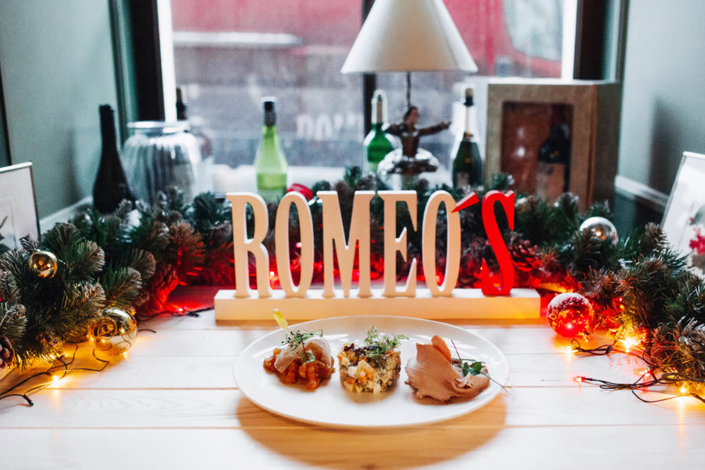 Новый год в теплой компании в Romeo’s Restaurant