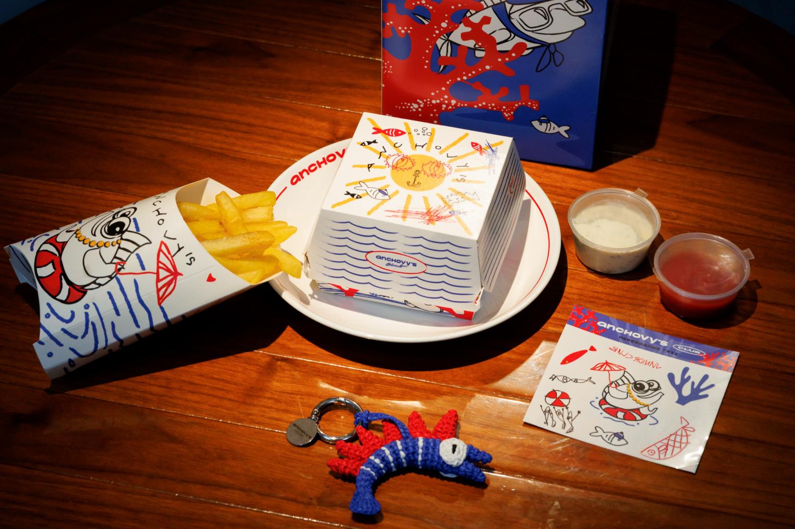 Детское меню и Junior Box | Anchovy's Club | пер. Колокольников, 3к2