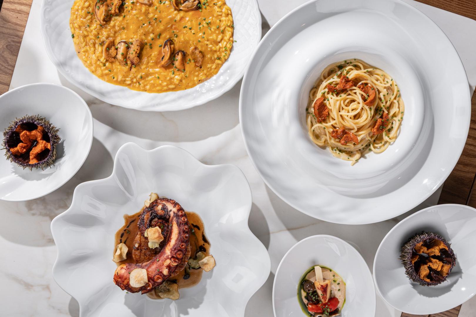 Seafood Special с морскими ежами и осьминогом | Kale | б-р Петровский, 15с1