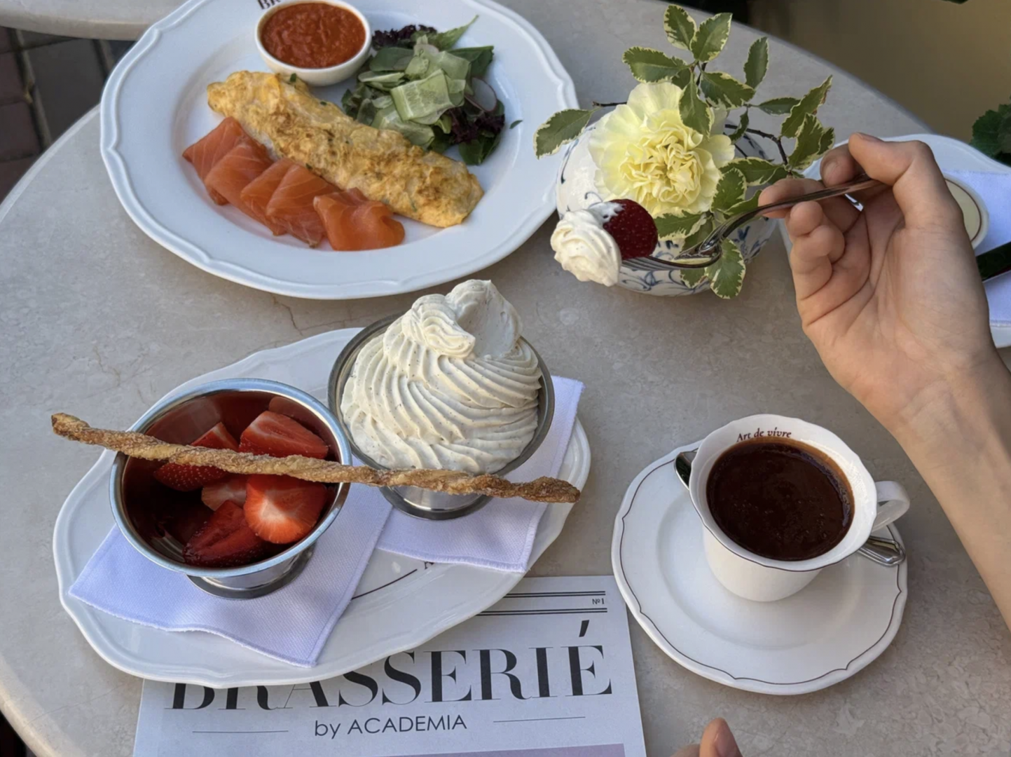 Завтрак «à la France» | Brasserie by Academia | В.О., 3-я линия, 6